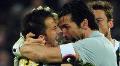 Del Piero esulta e ringrazia Buffon