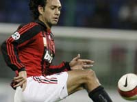 Milan, continua l`emergenza: per l`Udinese out anche Nesta e forse Thiago Silva